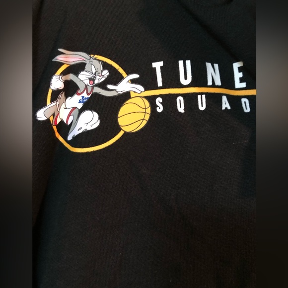 SPACE JAM CROPPED GRAPHIC HOODIE - Picture 4 of 6